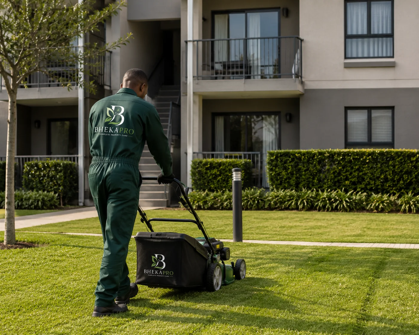 Well maintained garden landscaping